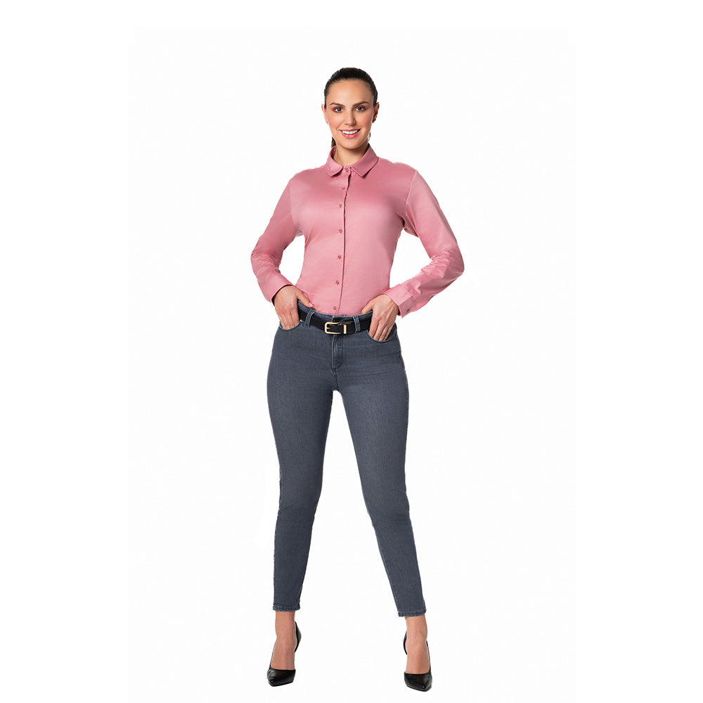 Blusa Cuello Camisero para Mujer