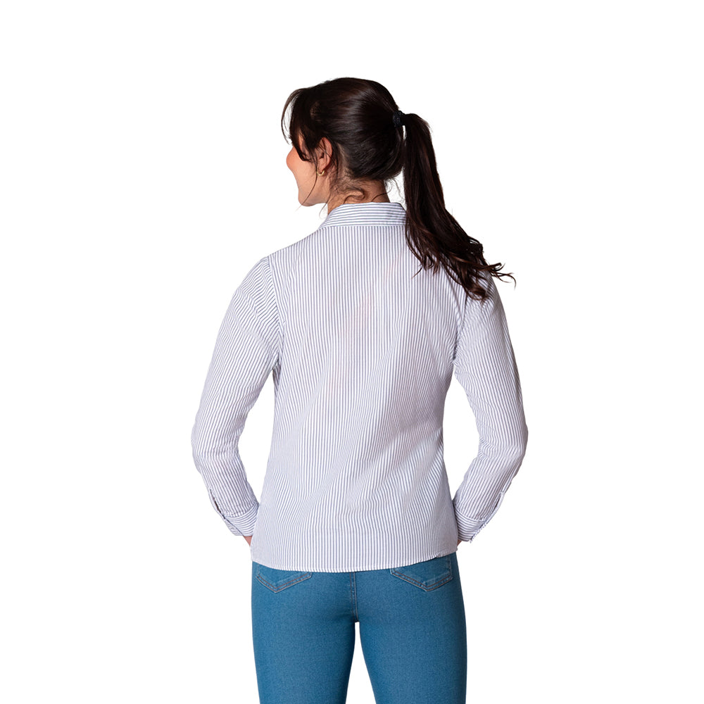 Blusa Cuello Camisero para Mujer Lec Lee