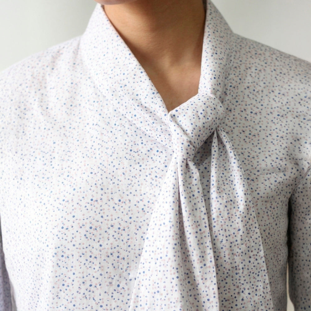 Blusa Anudada Estampada Mujer Lec Lee