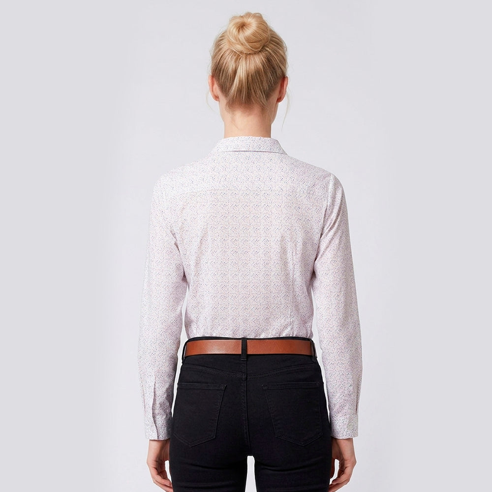 Blusa Anudada Estampada Mujer Lec Lee