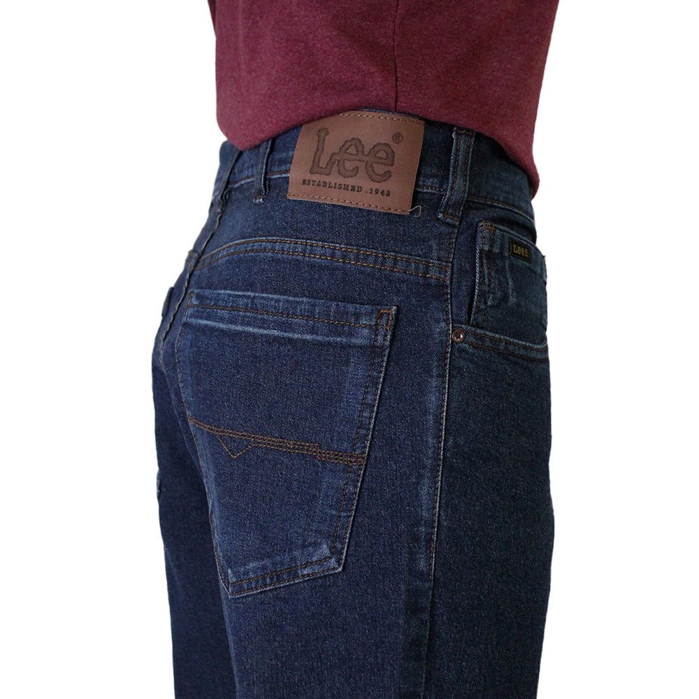 Jean Hombre Staid Hip Lec Lee Índigo Oscuro