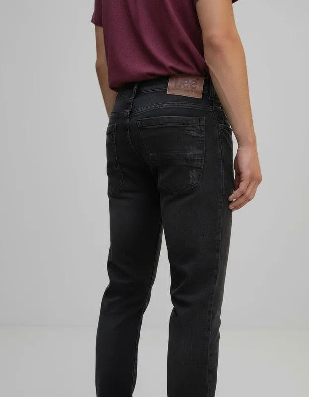 Jean Hombre Trim Lec Lee Gris Oscuro