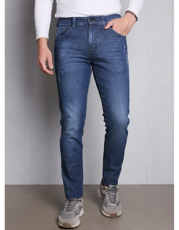 Jean Hombre Super Skinny Lec Lee Índigo Medio