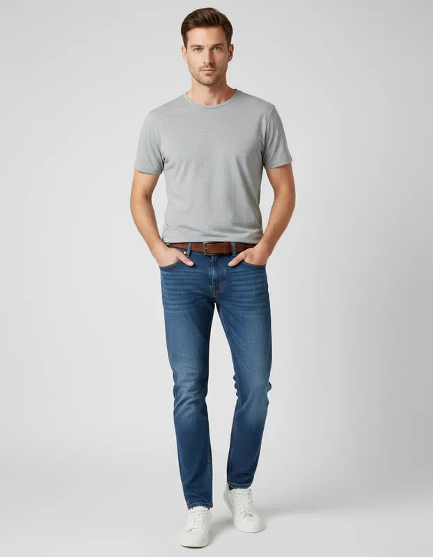 Jean Hombre Super Skinny Lec Lee índigo Medio