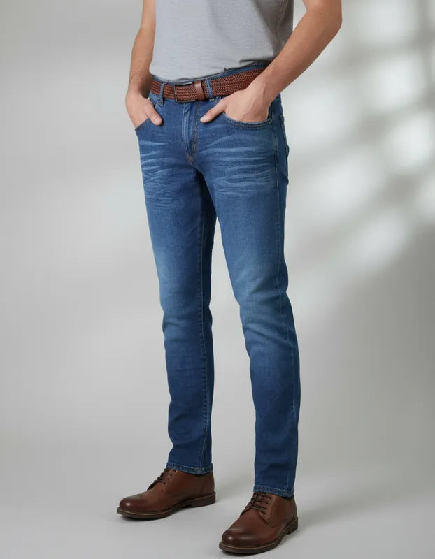 Jean Hombre Super Skinny Lec Lee índigo Medio