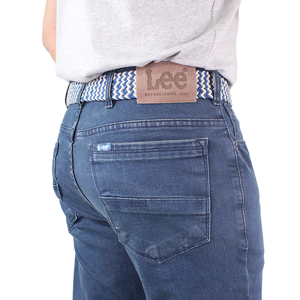 Jean Staid Hombre Lec Lee Índigo Oscuro