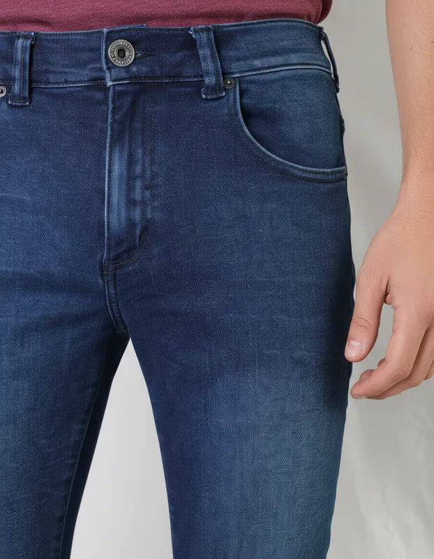 Jean Hombre Trim Fit Lec Lee Índigo Oscuro