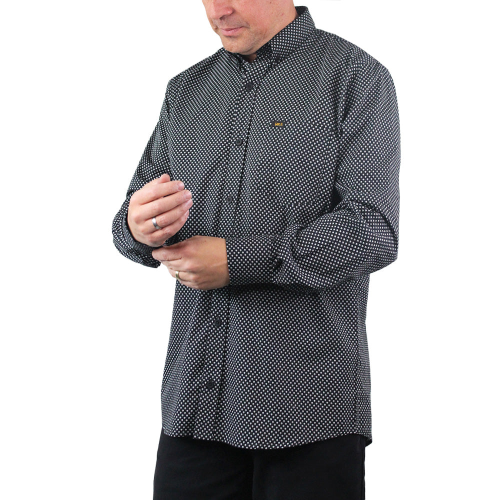 Camisa Print Para Hombre Lec Lee