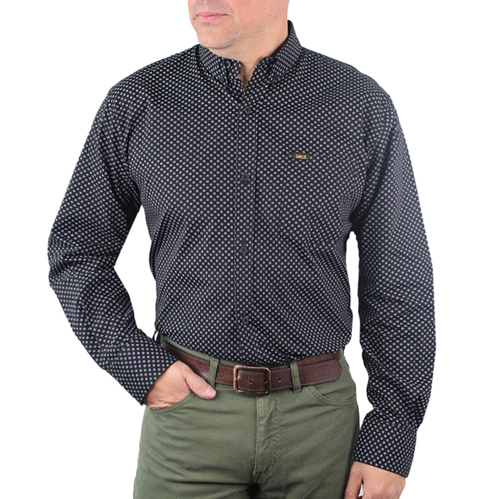 Camisa informal para Hombre Negra - Main Image
