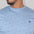 Camiseta Cuello Redondo Regular Fit Azul Claro