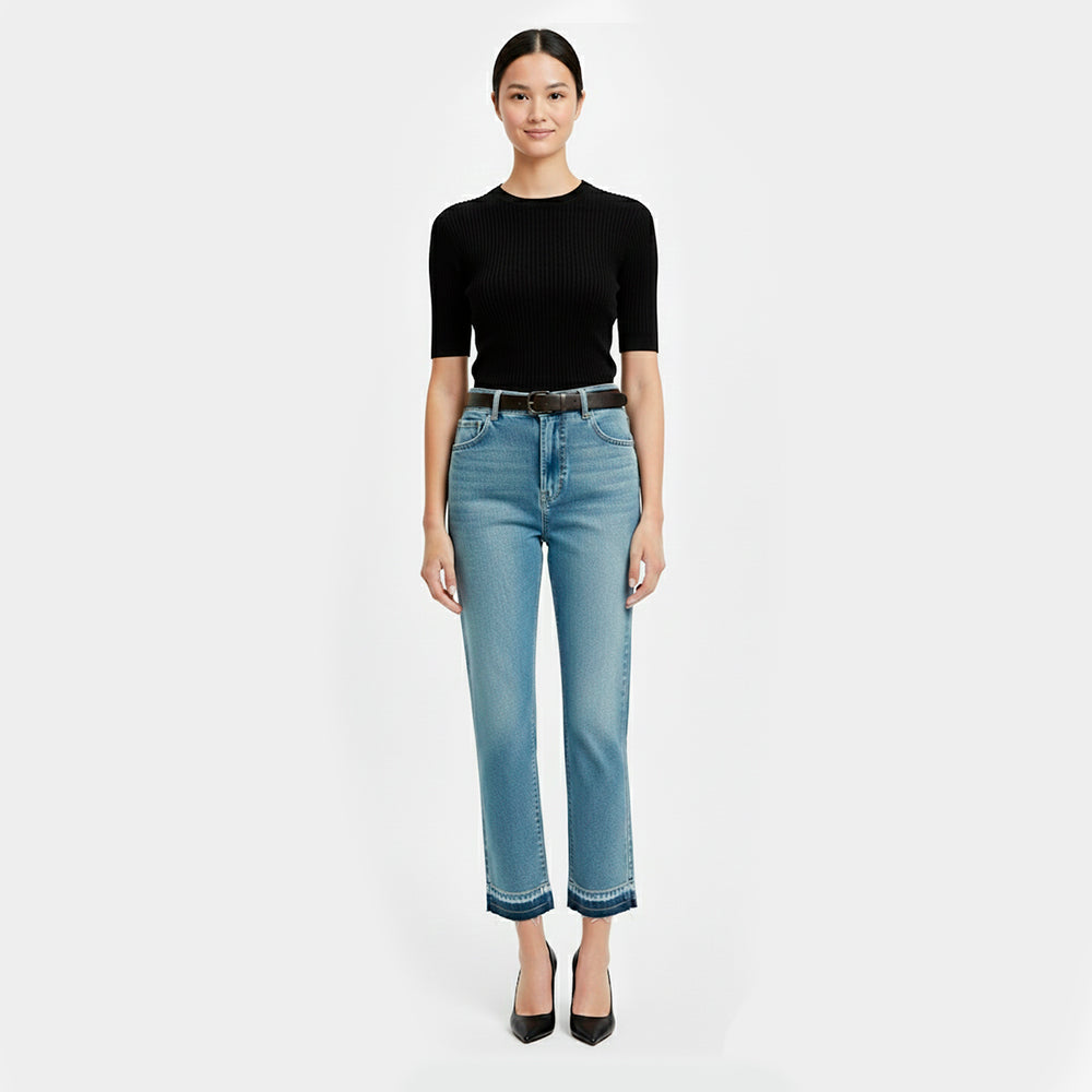 Jean Mom Fit para mujer Lec Lee