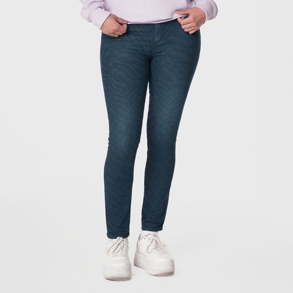 Jean Super Slim Mujer Lec Lee Índigo Oscuro