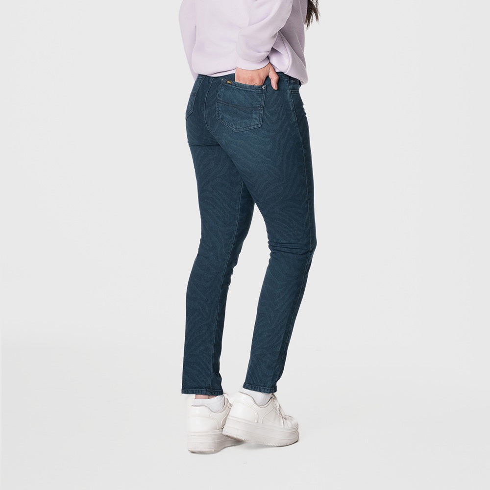 Jean Super Slim Mujer Lec Lee Índigo Oscuro