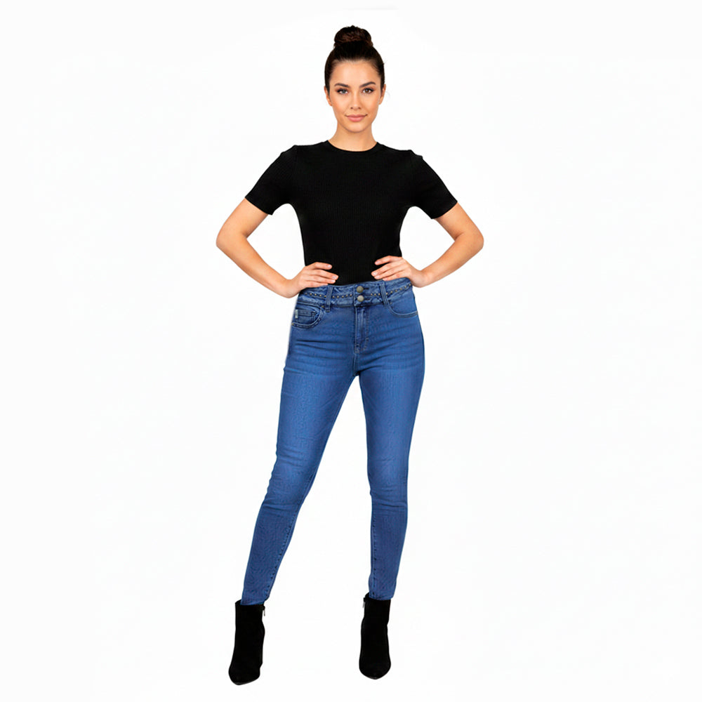 Jean Push Up para Mujer Lec Lee Índigo Claro