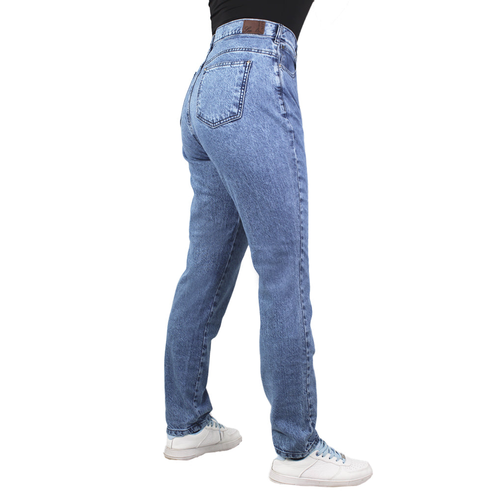 Jean Slouchy Fit Para mujer Lec Lee - Índigo Medio