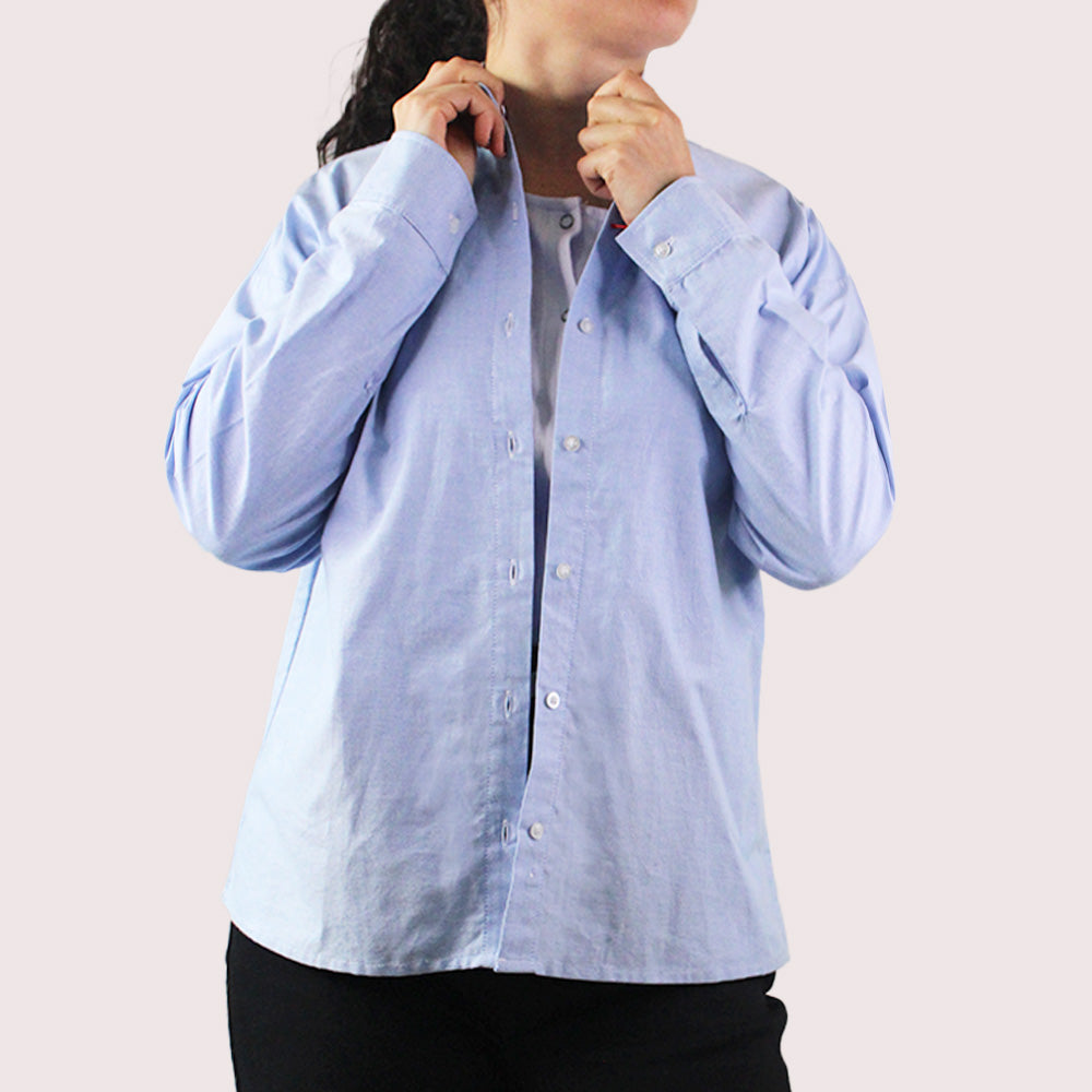 Blusa Para Mujer Lec Lee Azul Claro