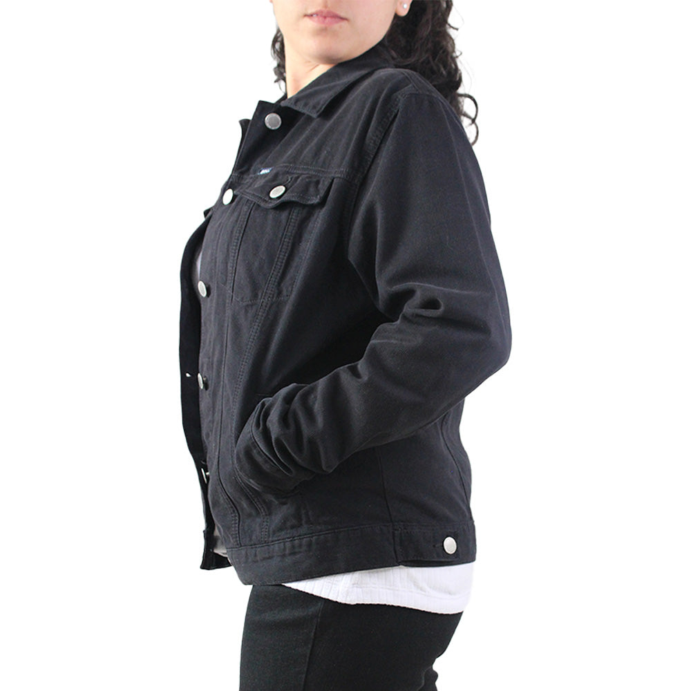 Chaqueta Oversize de Mujer Lec Lee Negra