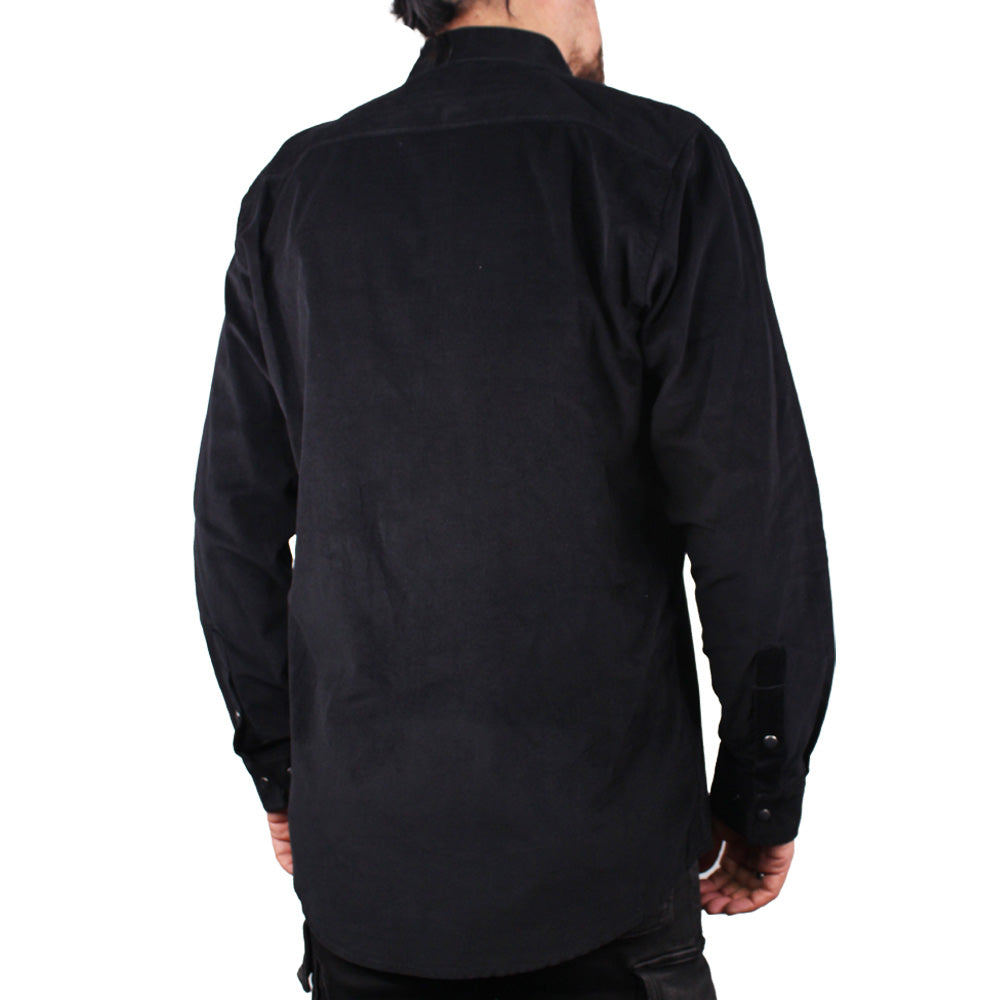 Camisa En Pana Hombre Lec Lee Negro