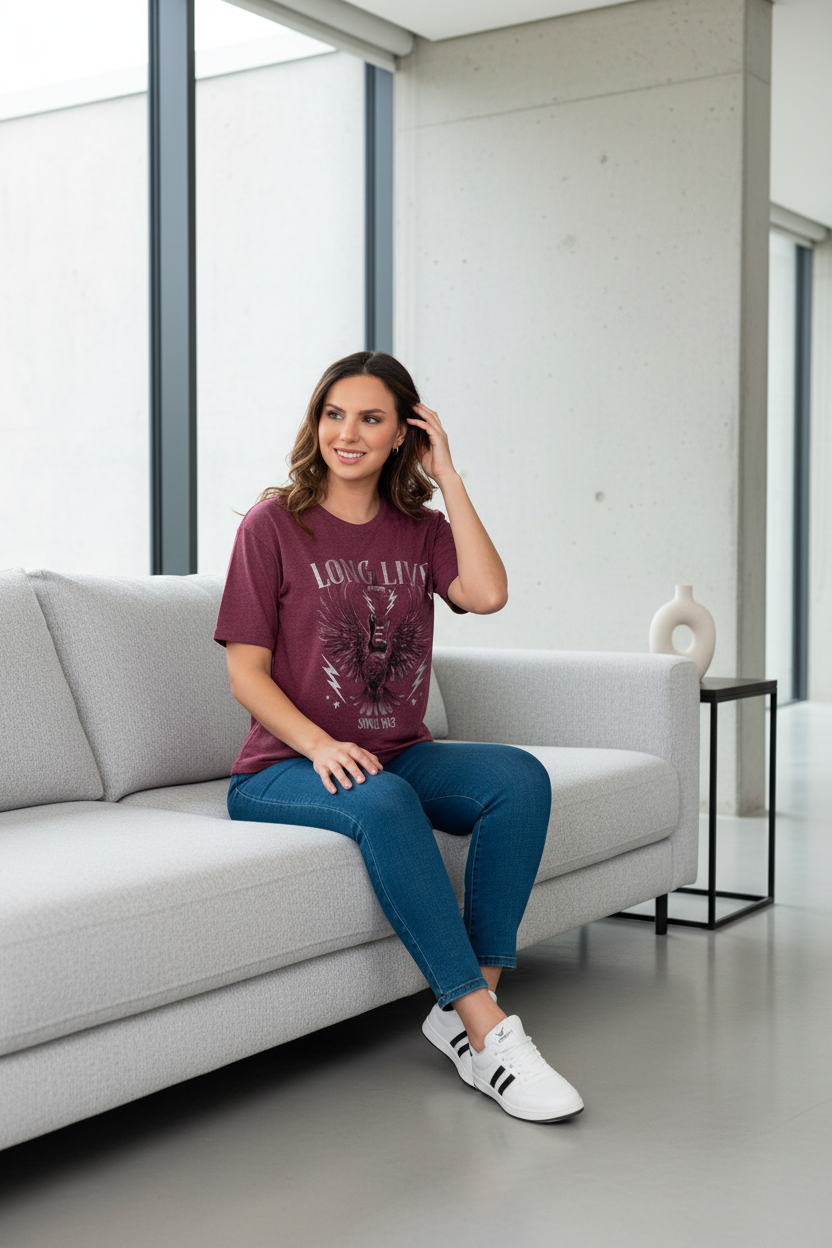 Camiseta Manga Corta para Mujer Lec Lee