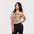 Camiseta Cuello Redondo Lec Lee – Lila y Caqui
