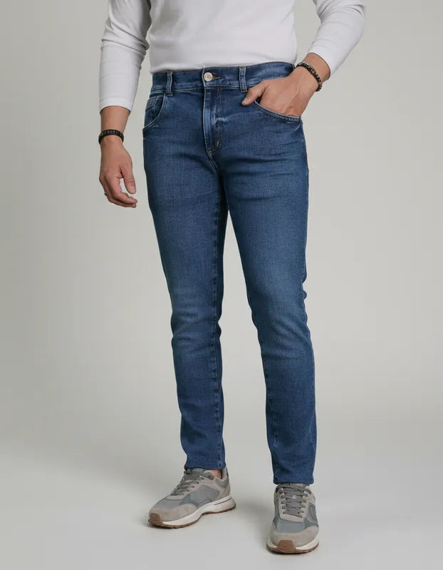 Jean Hombre Super Skinny Lec Lee índigo Oscuro