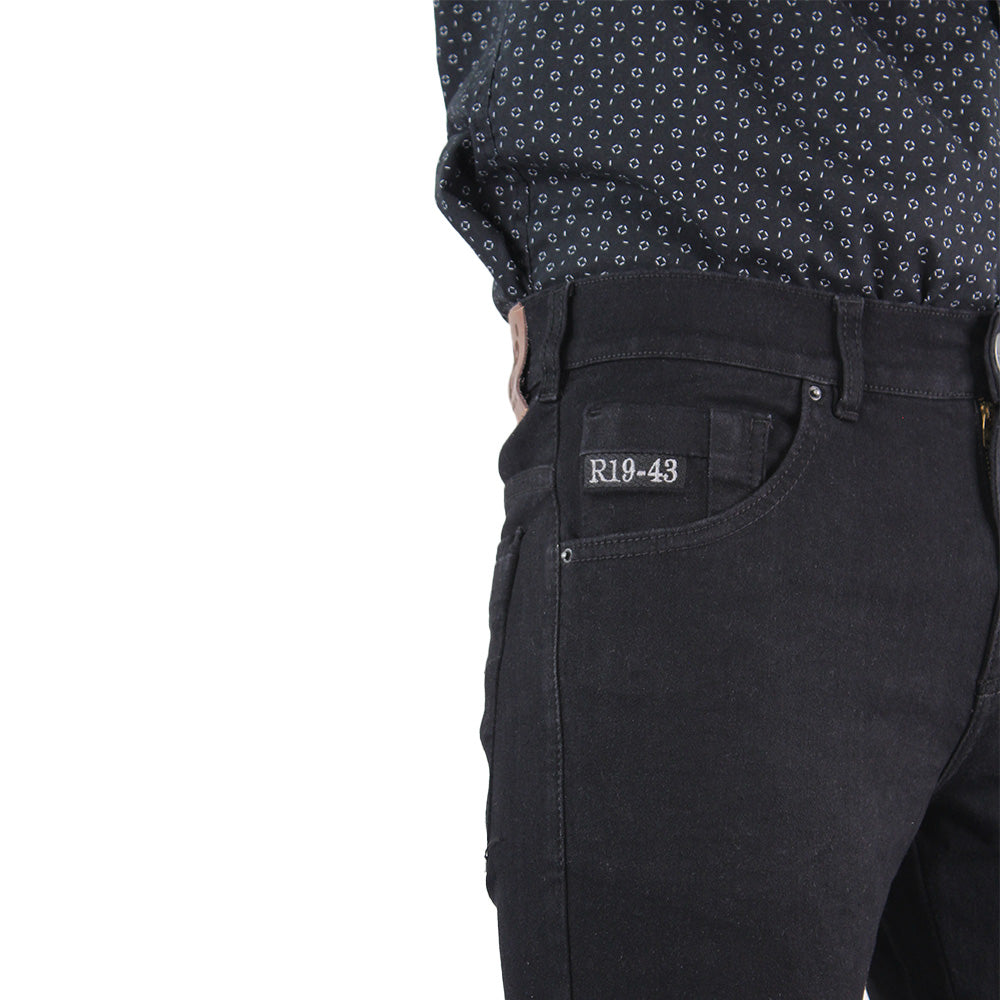 Jean Trim Fit para hombre Lec Lee - Negro