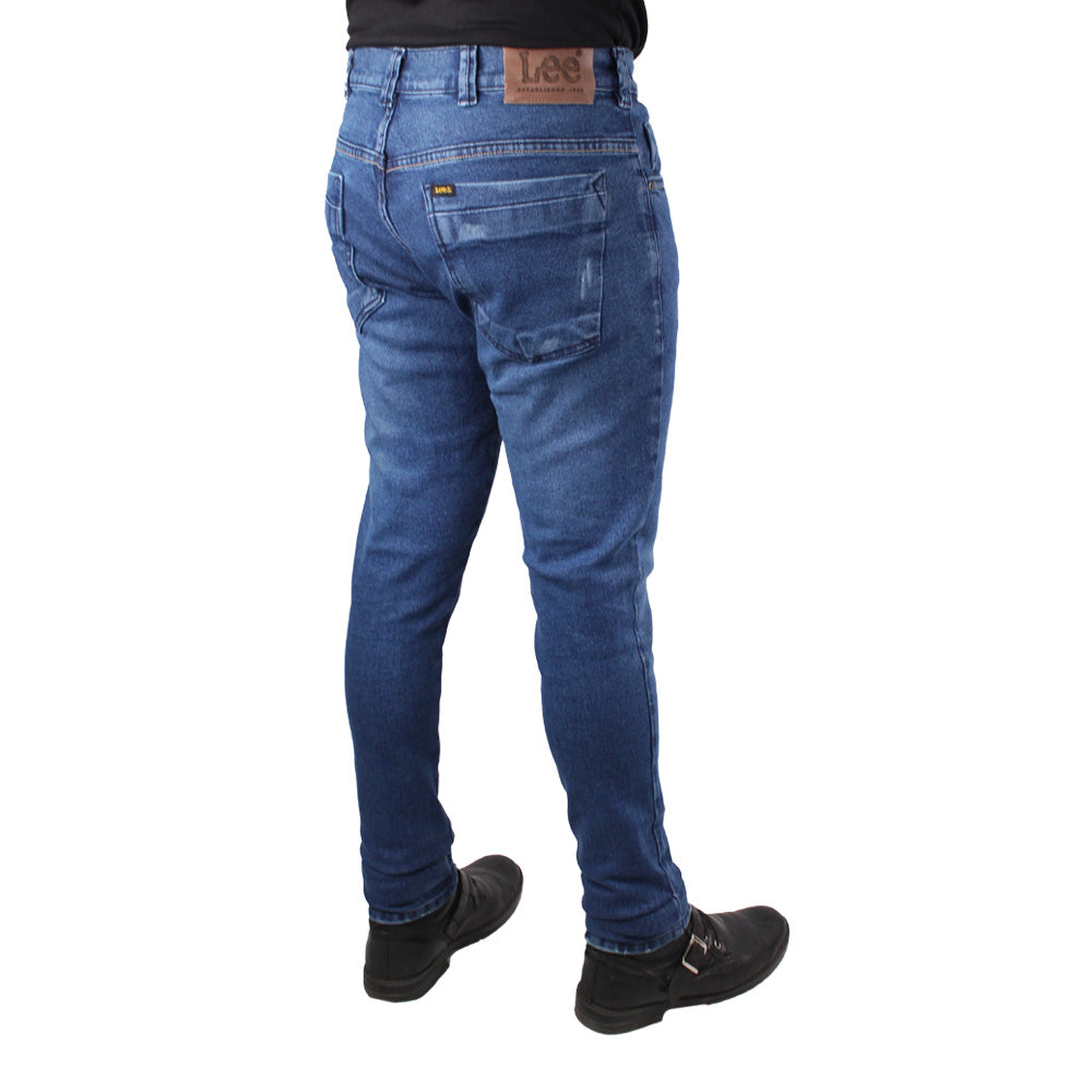 Jean Trim Fit para Hombre Lec Lee - Índigo Medio