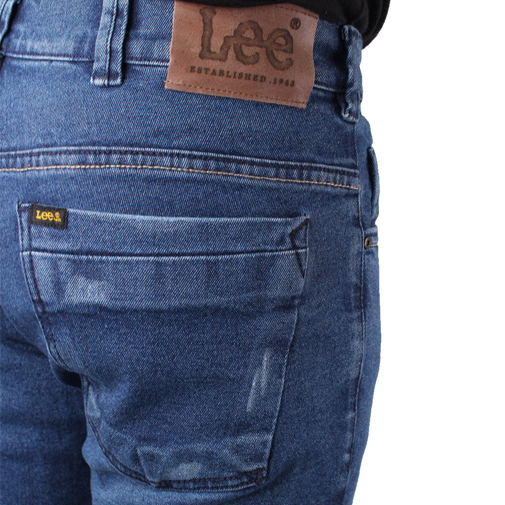 Jean Trim Fit para Hombre Lec Lee - Índigo Medio