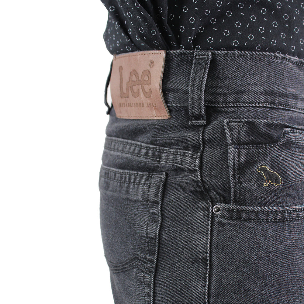 Jean Staid Hip para hombre Lec Lee - Gris Oscuro