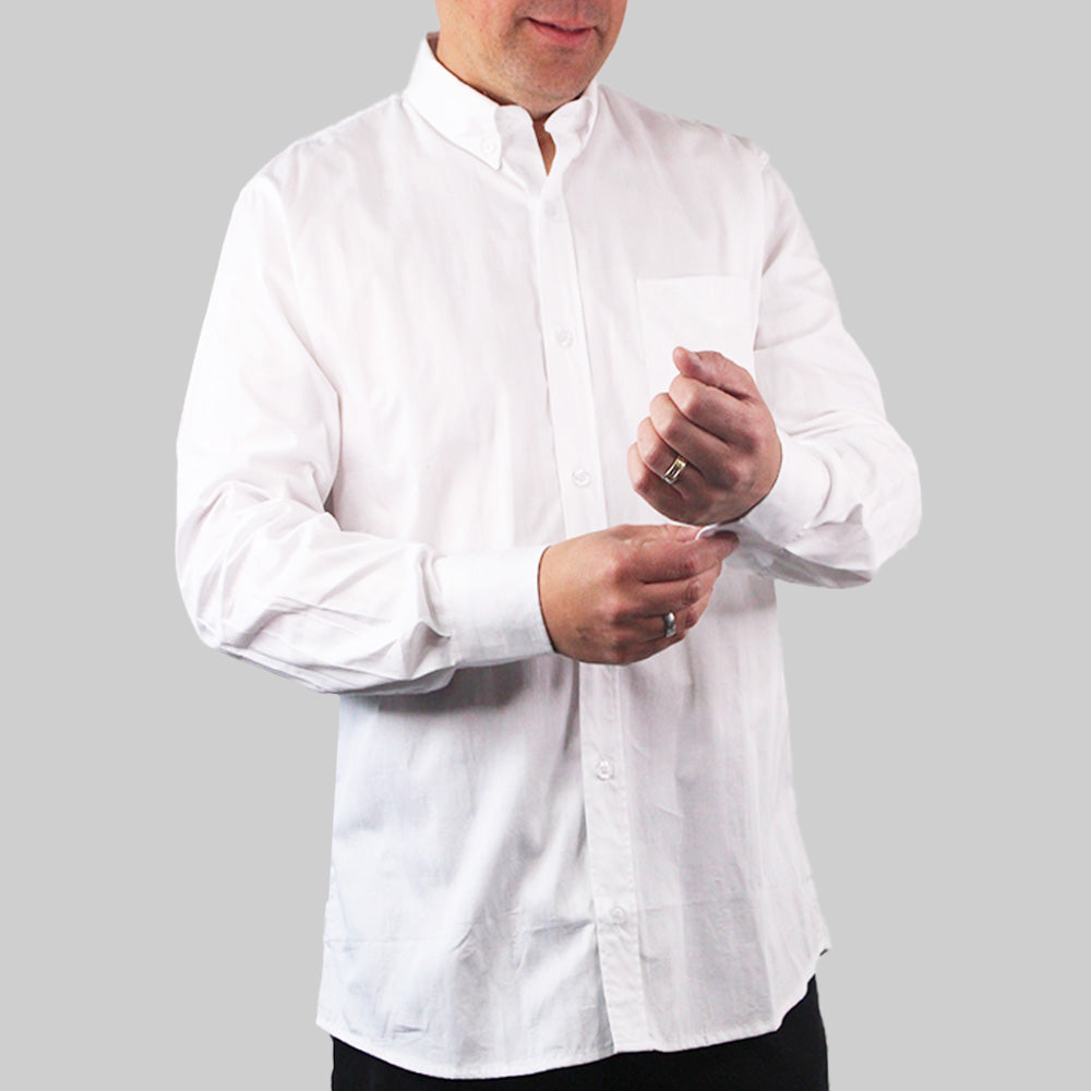 Camisa Manga Larga Hombre Lec Lee Blanca