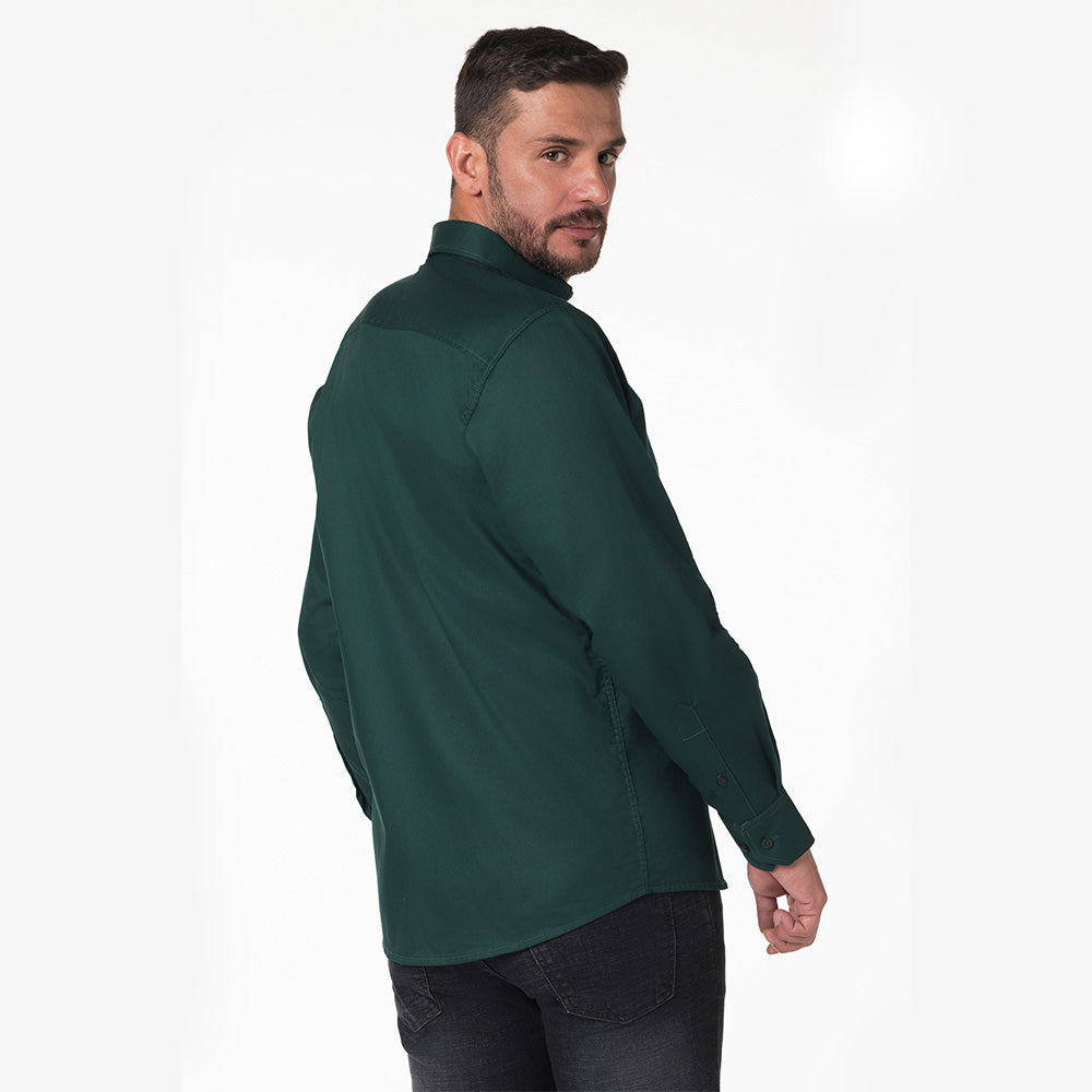 Camisa para hombre Lec Lee- Verde Esmeralda