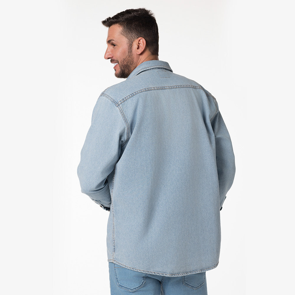 Camichaqueta Denim Clásica para hombre Lec Lee