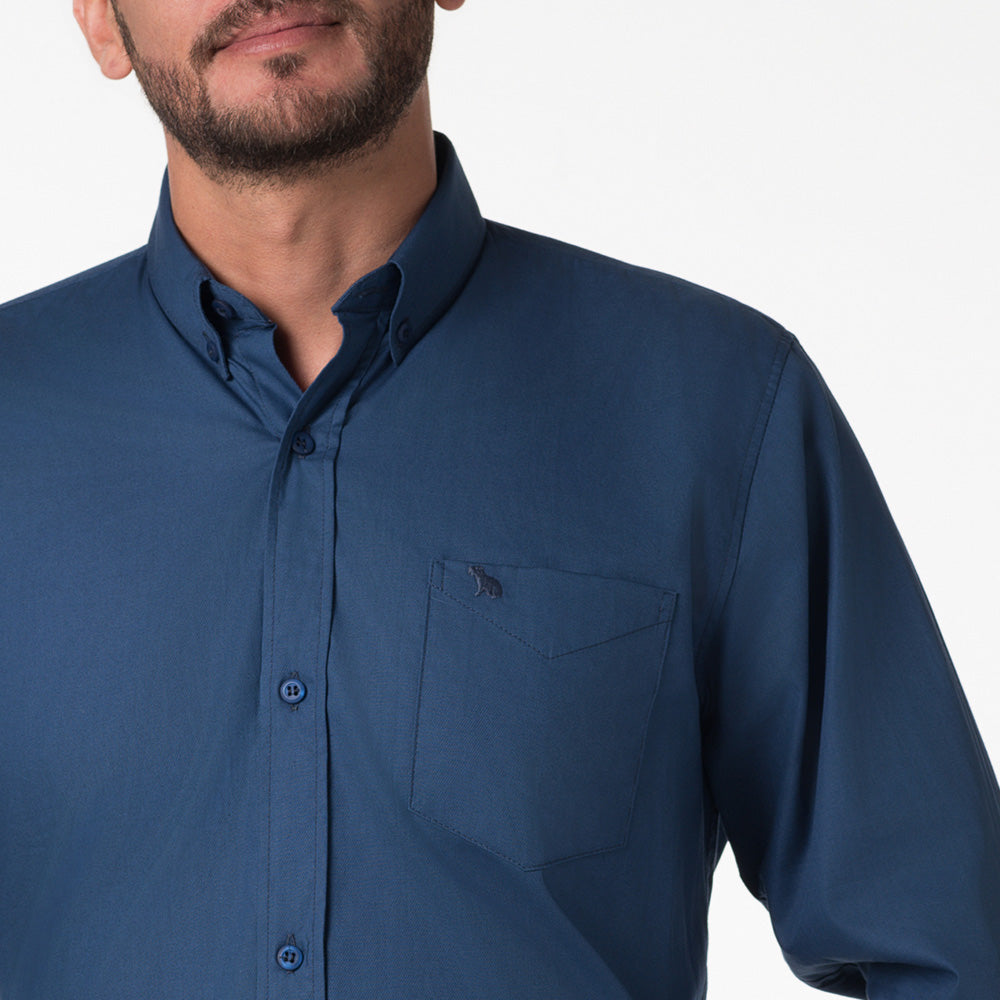 Camisa para Hombre Lec Lee - Azul Índigo