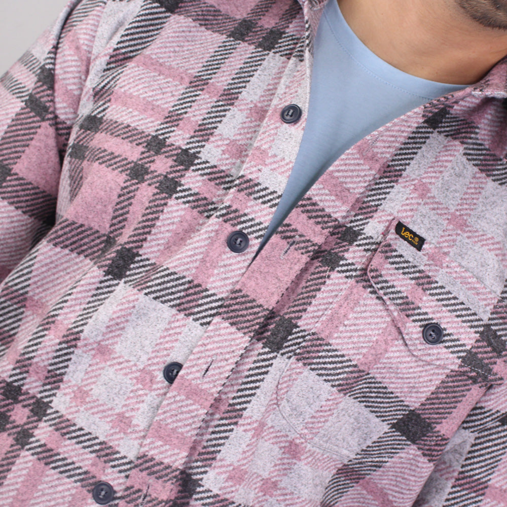 Camichaqueta a cuadros para hombre Lec Lee