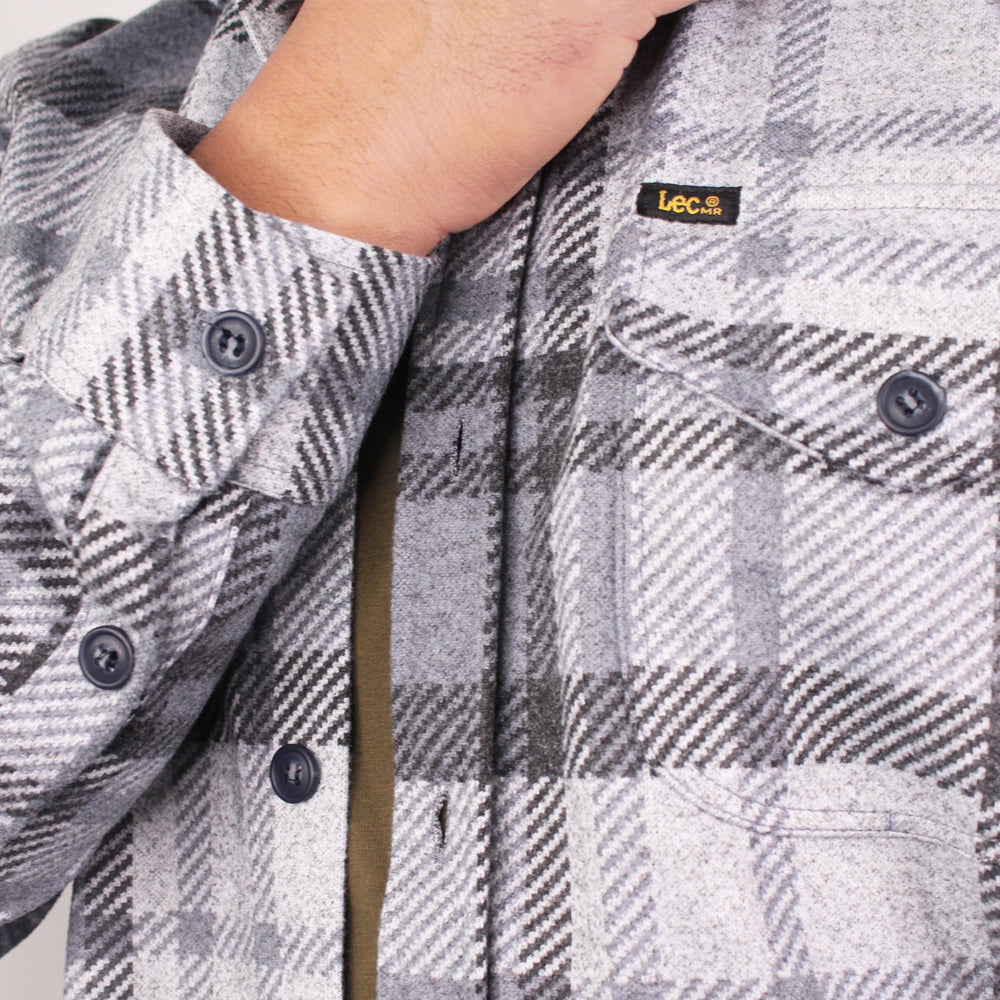 Camichaqueta a cuadros para hombre Lec Lee