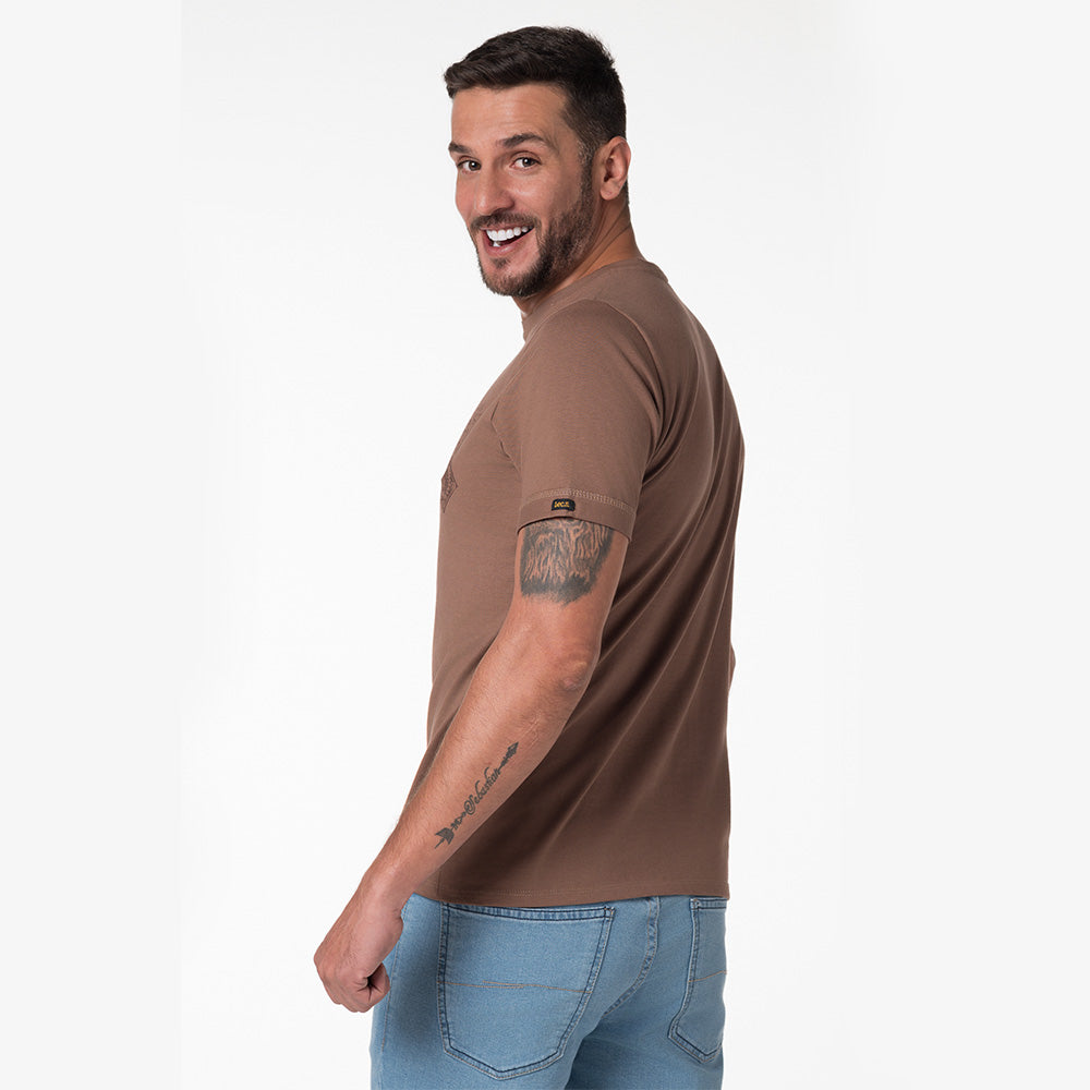 Camiseta para Hombre Lec Lee  Café