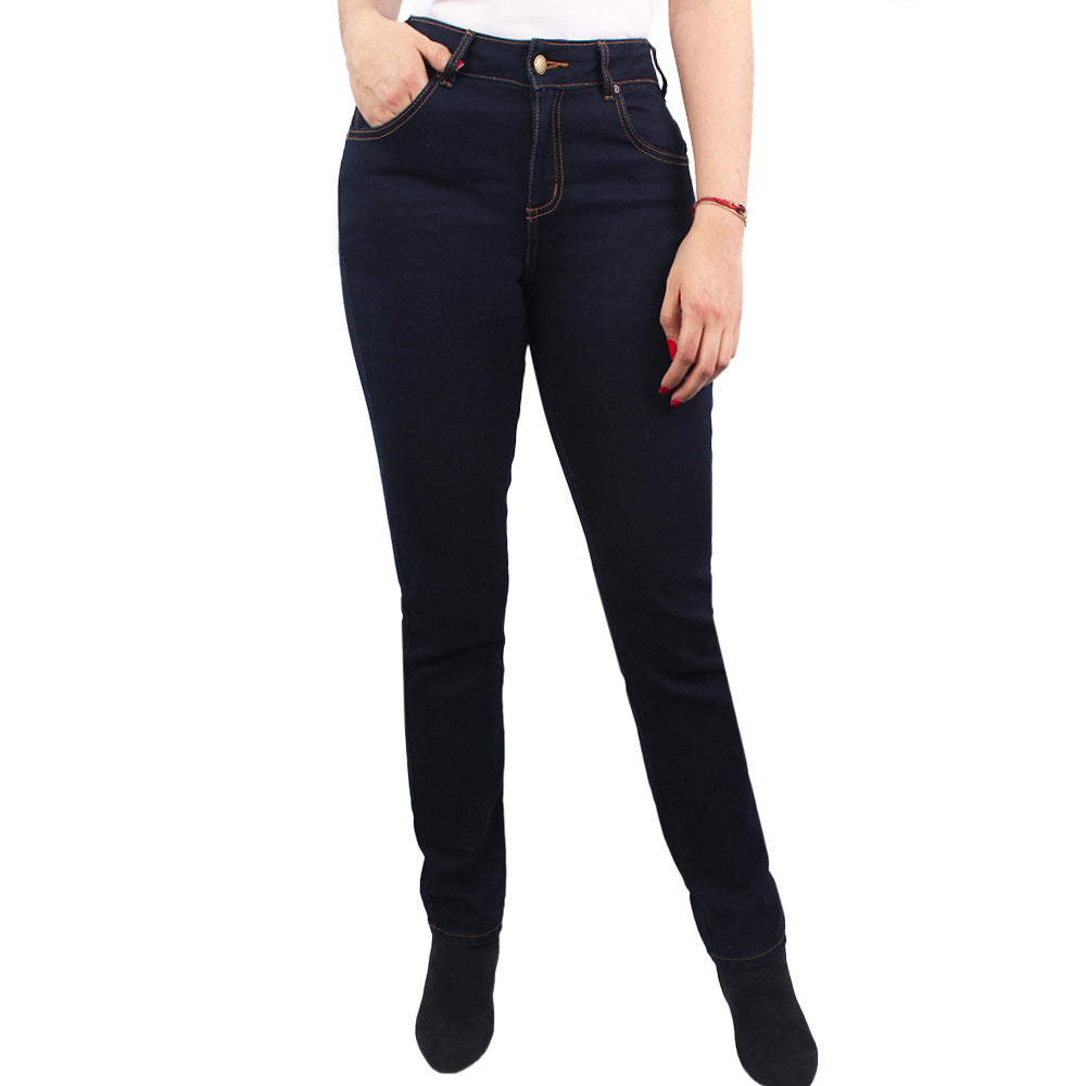Jean Skinny Fit Tiro Medio Para Mujer - Lec lee