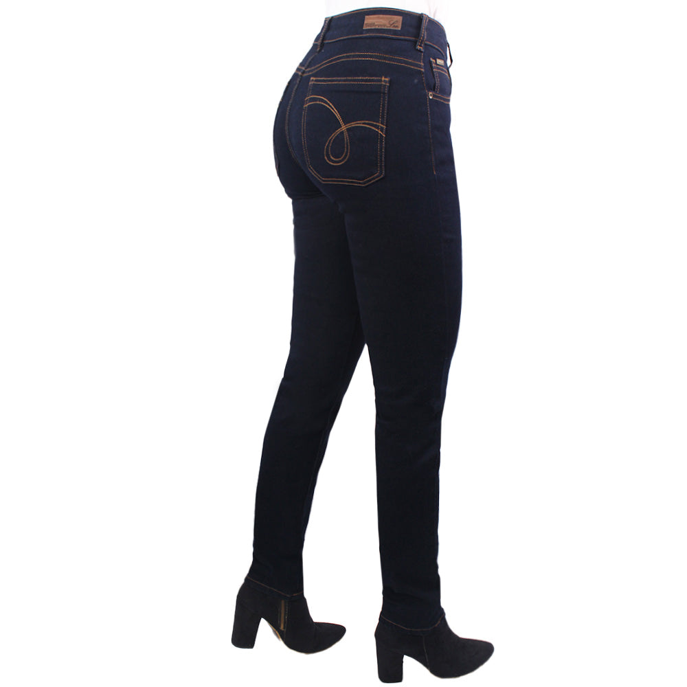 Jean Skinny Fit Tiro Medio Para Mujer - Lec lee