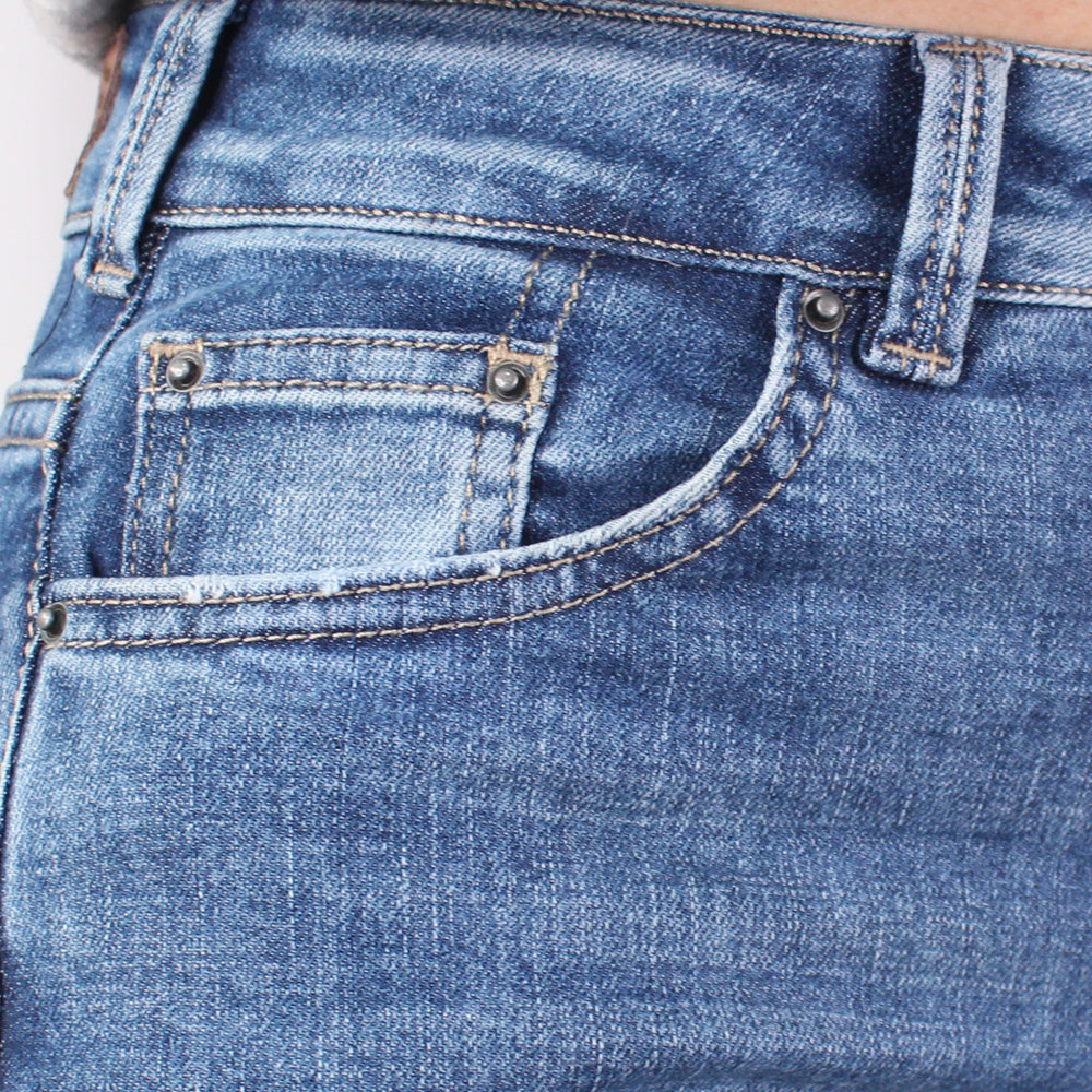 Jean Tiro Medio para Mujer Lec Lee