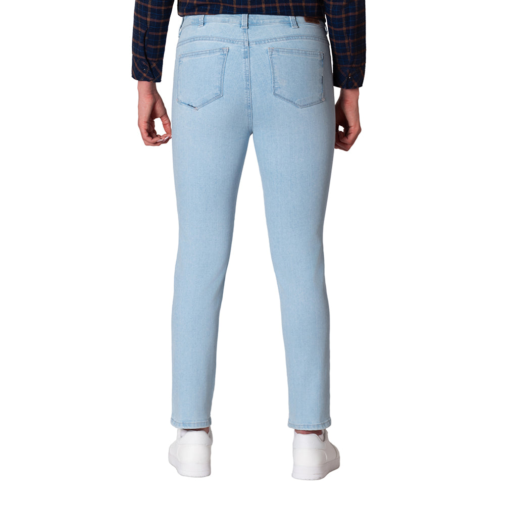 Jean de Mujer Tiro Medio Lec Lee Azul Claro