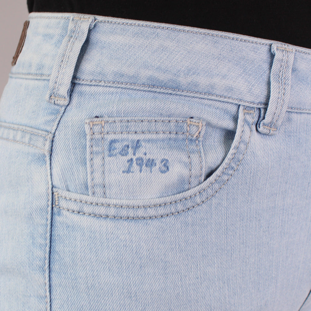 Jean de Mujer Tiro Medio Lec Lee Azul Claro