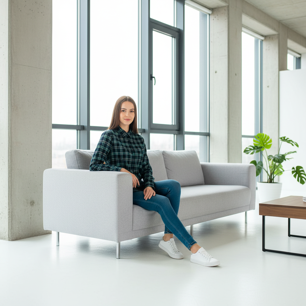 Camisa Leñadora Mujer Lec Lee Verde