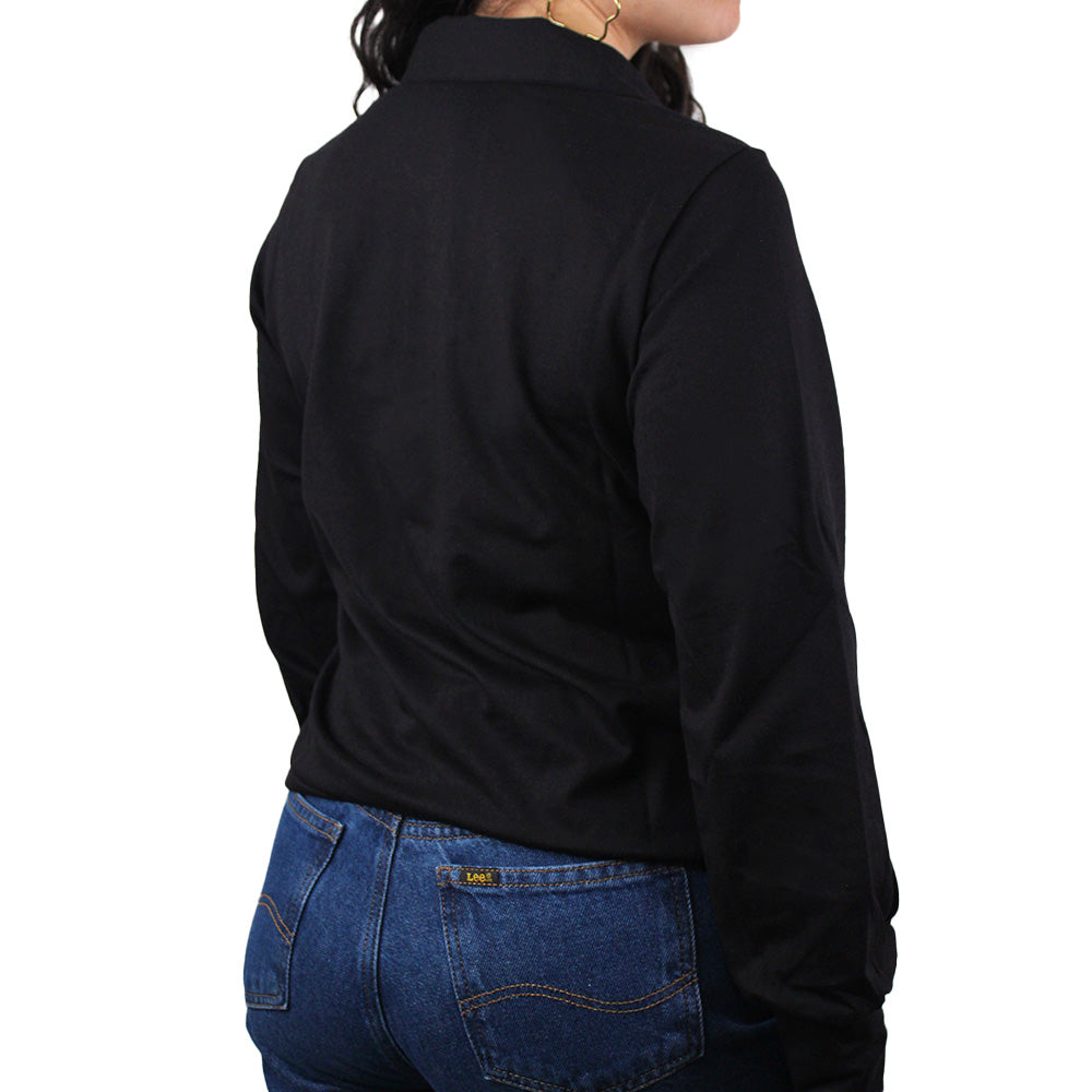 Camiseta polo manga larga para mujer Lec Lee