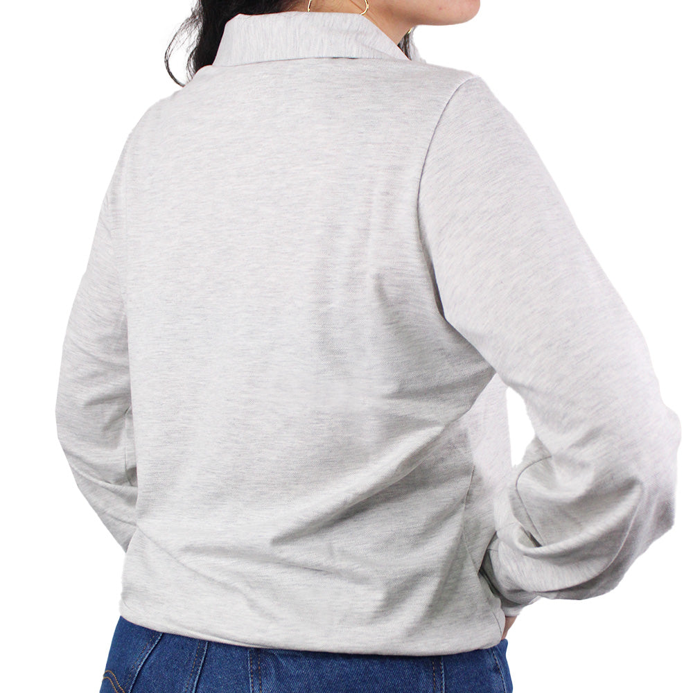 Camiseta polo manga larga para mujer Lec Lee