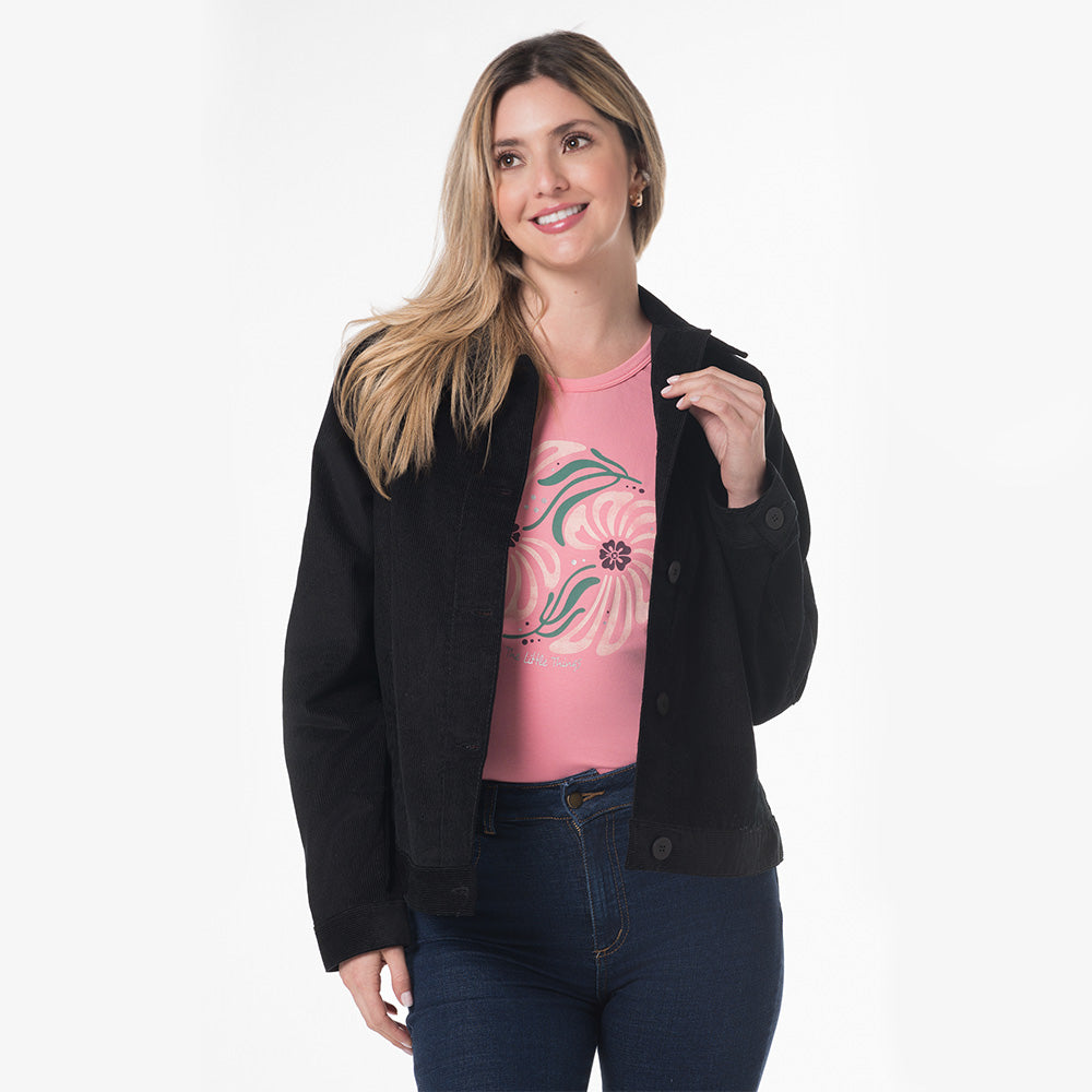 Chaqueta en pana para mujer Lec Lee