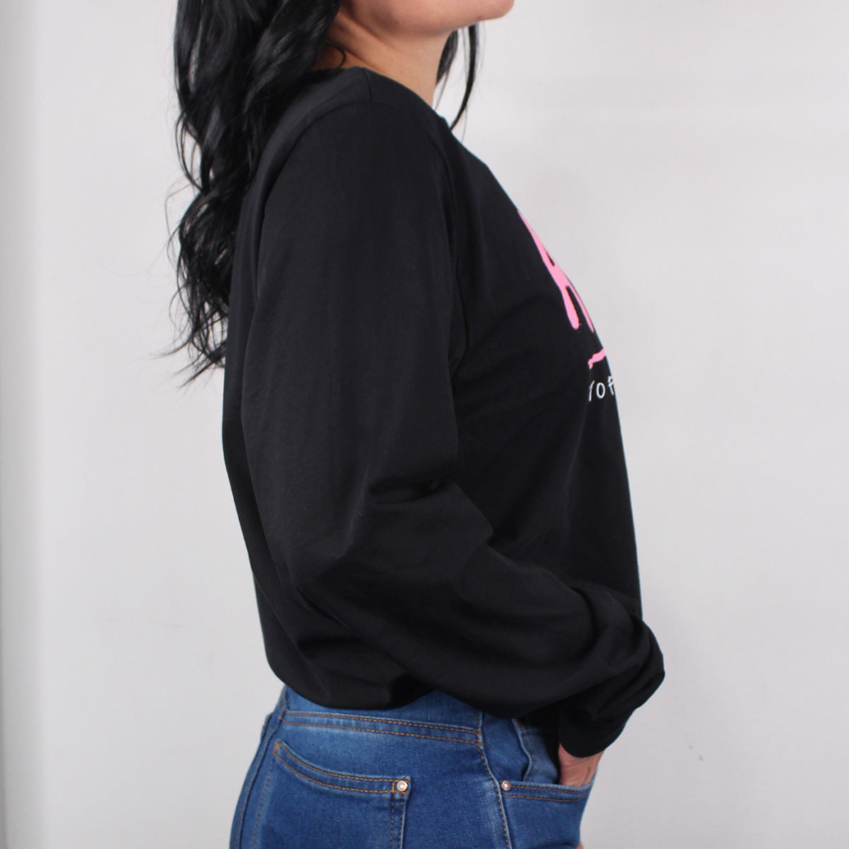 Buzo estampado para mujer Lec Lee - Negro