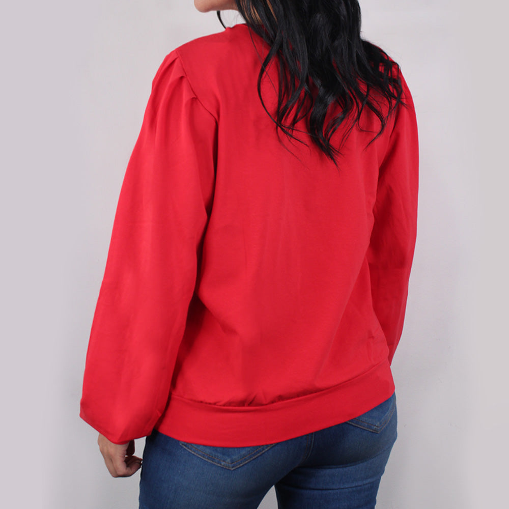 Blusa liviana manga larga para mujer Lec Lee