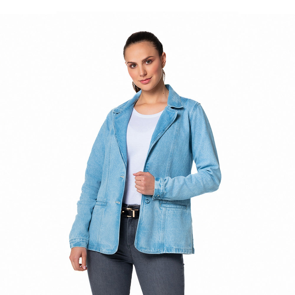 Blazer Denim para Mujer