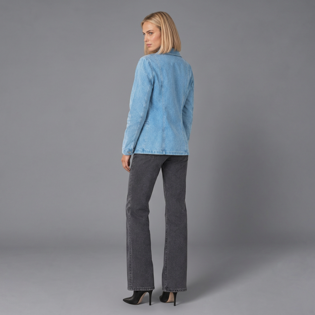Blazer Denim para Mujer