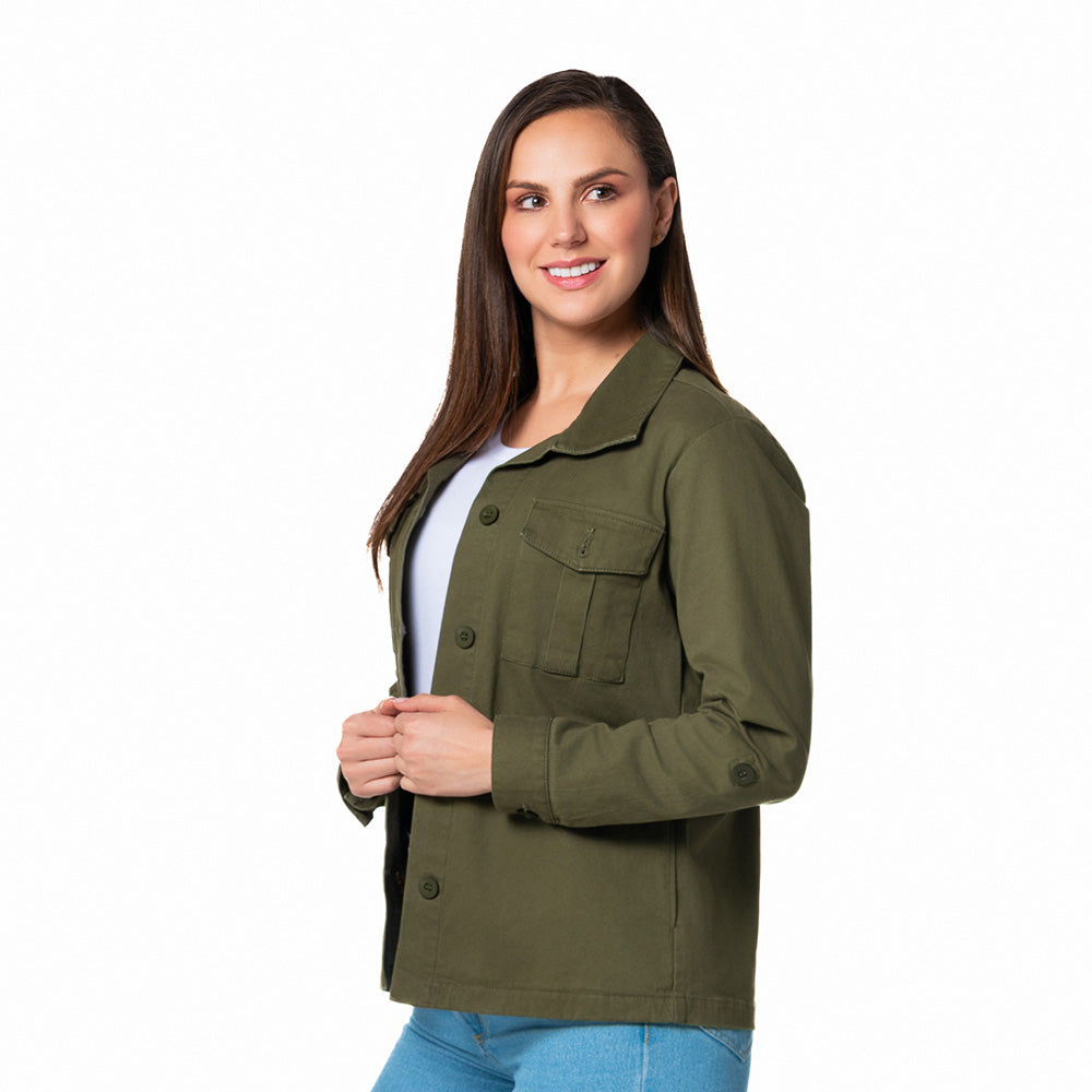 Chaqueta Dril para Mujer